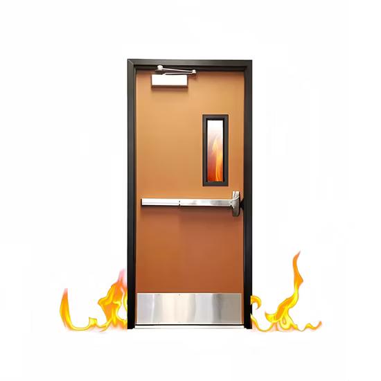 Certified Export Factory Fire Door High-Rise Residential