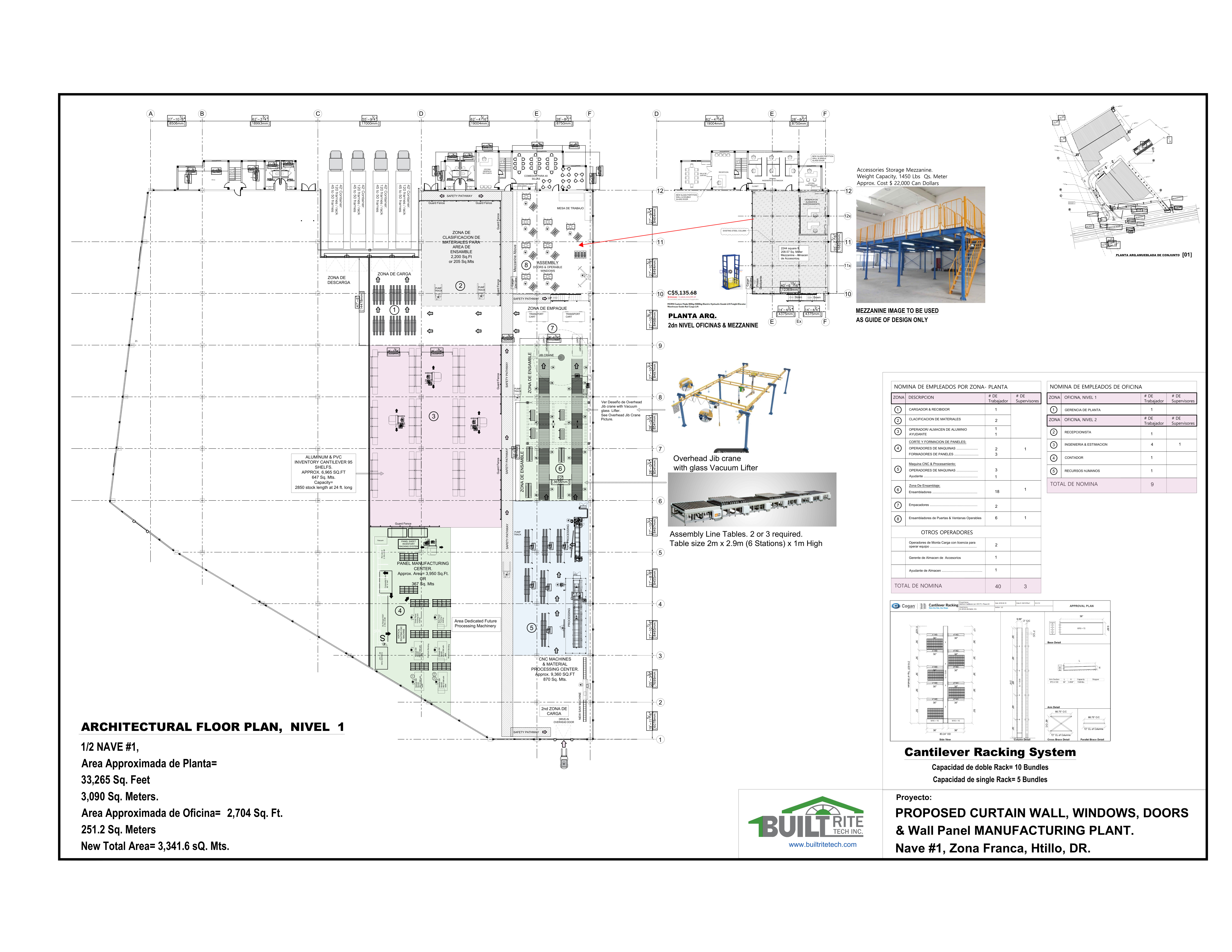 World Fab Plant Floor Plan 1