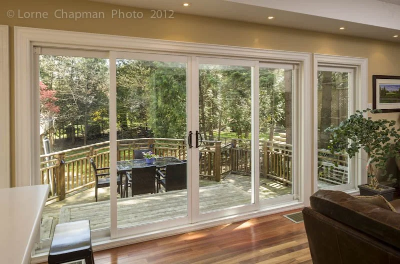 PVC Double Sliding Patio Door