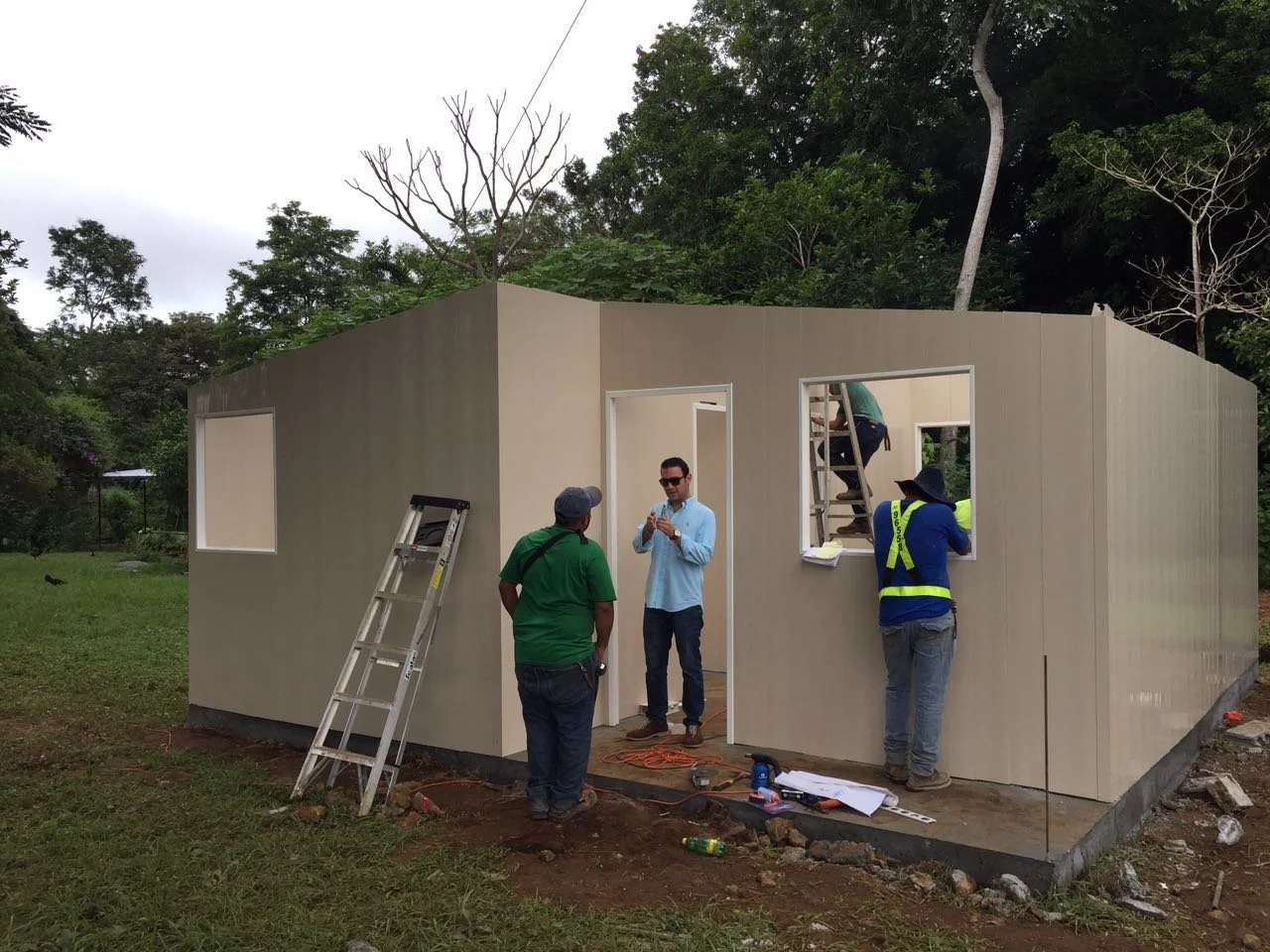 PVC Housing Construction 13