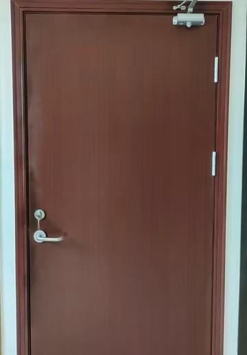 100X50mm Wood Door Frame Fire Rated Bedroom Wooden Door for Hotels