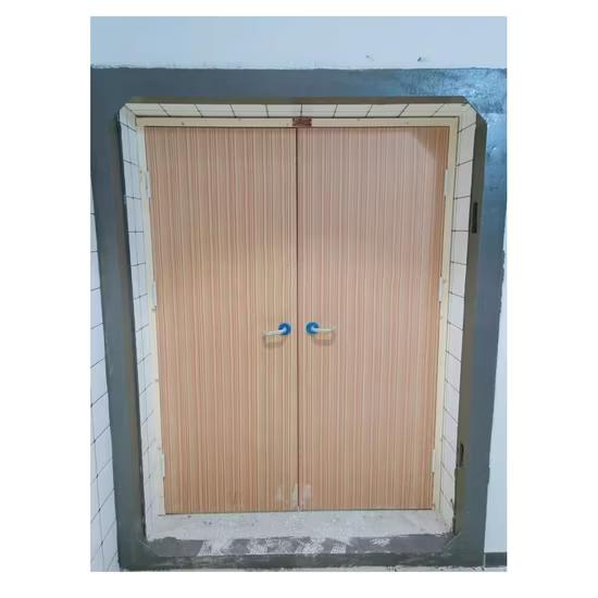 Non-Toxic and Odorless Wooden Fire Resistant Door for Residential Buildings