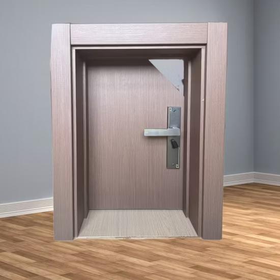 Mineral Door Core Filling Commercial Solid Wood Fireproof Doors for Home Decoration